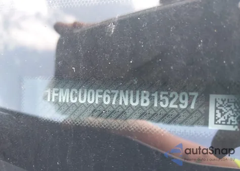 2022 Ford Escape S из США, поврежденный, VIN 1FMCU0F67NUB15297